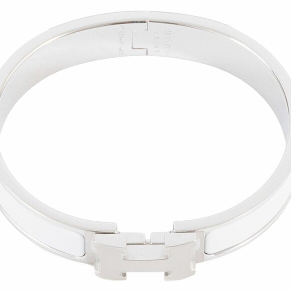 HERMES White Charm Bracelet - Picture 6 of 11